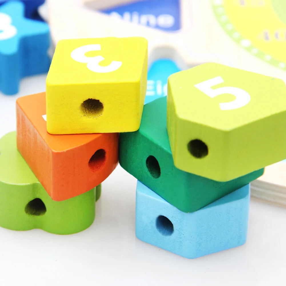 Деревянные формы цвета сортировки часы резьба Бисер для игр Обучающие Детские игрушки Цифровой Геометрии Обучающие сортировки гнездовые игрушки