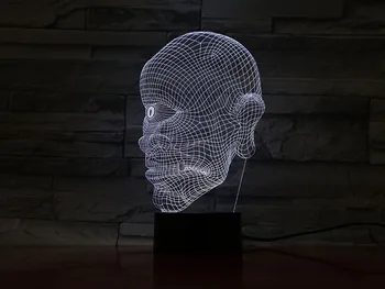 

Monsters Led 3D Night Light Creative Table Lamp 3D Christmas Smart Phone Control Led Kids Bedroom Decor Nightlight Children Toy