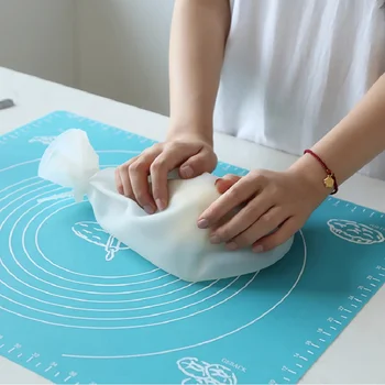 

Silicone Dough Flour Kneading Mixing Bags Cooking Pastry Tools Reusable Non-stick Kneading Bag Bakeware Kitchen Accessories
