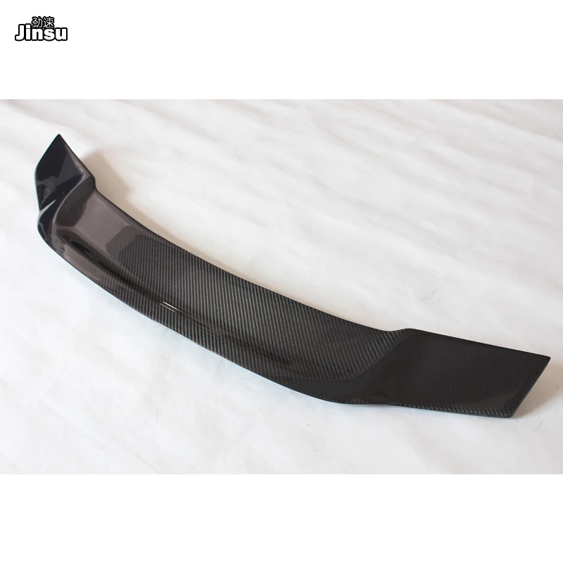 Для VW CC 2013 2018 R Стайлинг из углеродного волокна задний багажник губа стиль Renntech