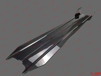 

Z-ART V carbon fiber side skirts for Lamborghini Huracan carbon fiber side lip for Lamboghini LP610 LP580 carbon side spoiler