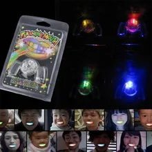 Best Offers New Glow In The Dark Luminescent Toys Flashing LED Light Up Mouth Braces Piece Glow Teeth for Halloween Party Rave Funny Gift Best Offers New Glow In The Dark Luminescent Toys Flashing LED Light Up Mouth Braces Piece Glow Teeth for Halloween Party Rave Funny Gift