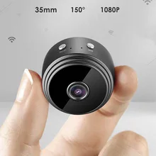 كاميرا صغيرة 1080P Wifi خارجية ، إصدار ليلي ، كاميرا فيديو صغيرة ، مسجل صوت ، أمان عالي الدقة ، لاسلكي