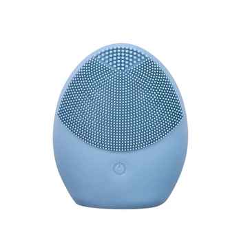 

Face Electric Facial Cleaning Brush Waterproof Silicone Mini Face Cleansing Brush Skin Care Cleanser Beauty Tool