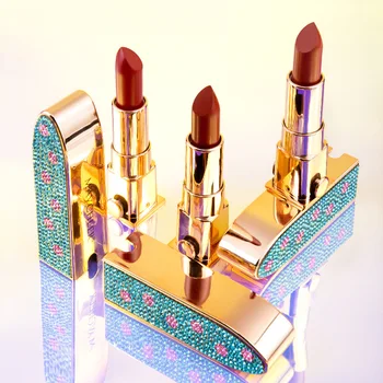 

zhi cui Ying Run Lipstick Velvet Matte Lipstick Fog Rose nai Lipstick Comes with Mirror liquid lipstick matte larga duracion