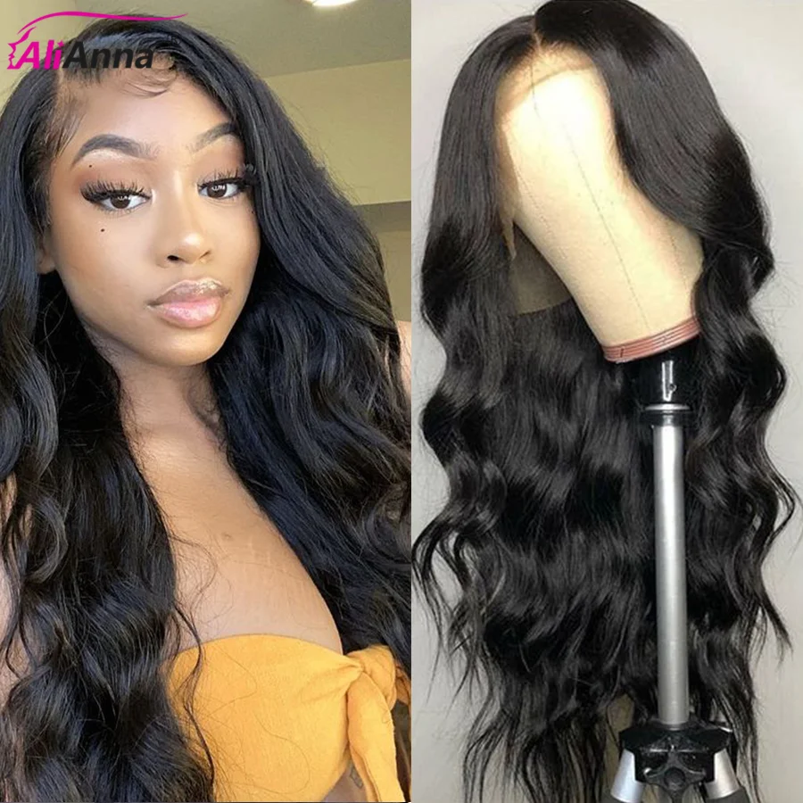 Lowered Wig Human-Hair-Wigs Lace-Front Transparent 13x6 Body-Wave 30inch Brazilian mlKzQNmrD