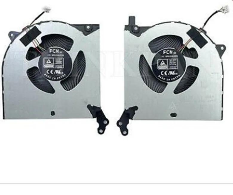 Lenovo Legion Y7000 Y530 Y530 15ICH 노트북 CPU 및 GPU 냉각 팬 5v 12v 팬용 신규