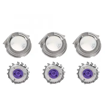 

3pcs Steel Two Layer Shaver Head Replacement Accessory Fit for HQ8 7180 HQ7140