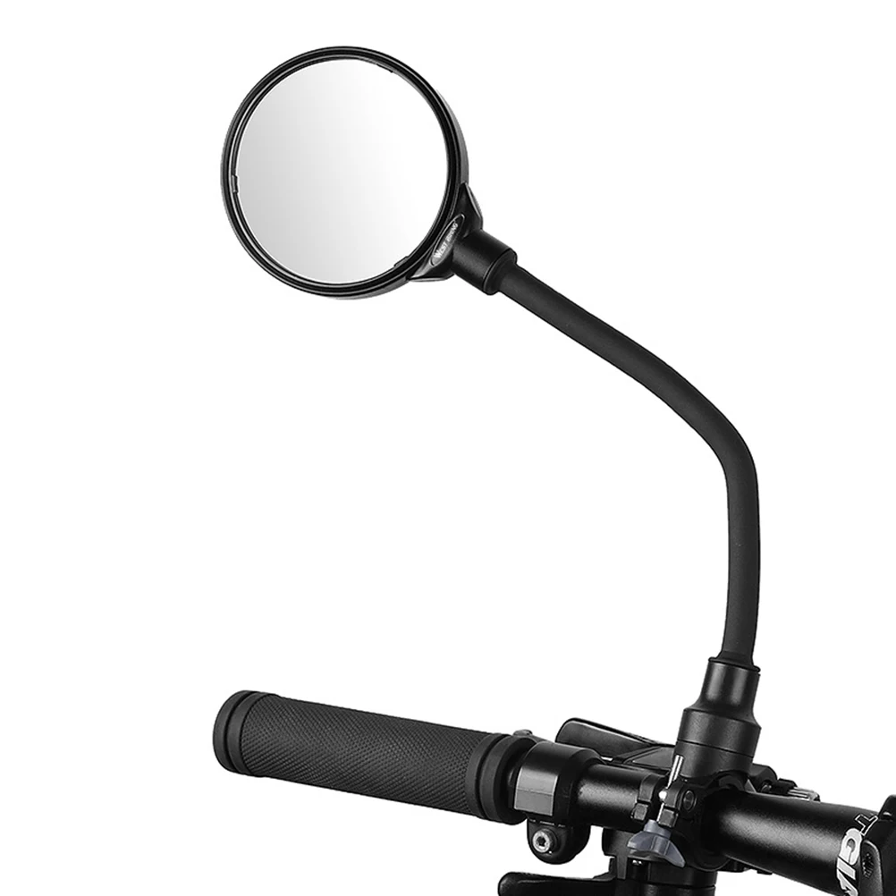Велосипед Заднего вида качество велосипед руль гибкий заднего вида зеркало заднего вида черный MTB Велосипедное Зеркало заднего вида