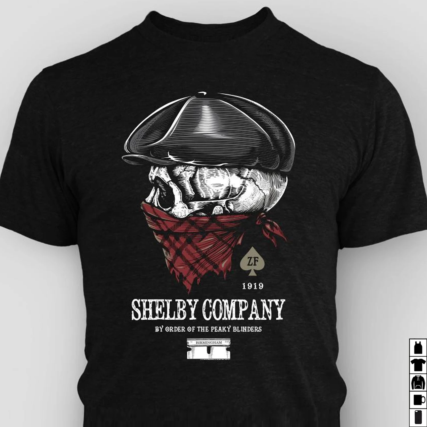 

Shelby Company By Order Of The Peaky Blinders T Shirt Black Cotton Size S-3Xl 2019 Unisex Tees