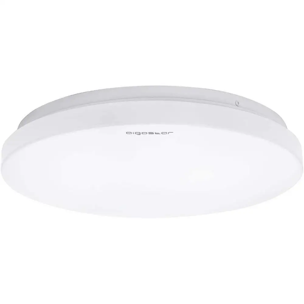 Aigostar 192877 LED Ceiling Lights, 12W, White border,Warm Light 3000K