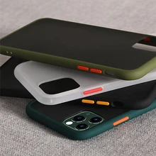 Противоударный прозрачный Гибридный Силиконовый чехол для телефона iPhone 11 Pro Max X Xr Xs Max 8 7 Plus 11 Фирменная прозрачная мягкая задняя крышка