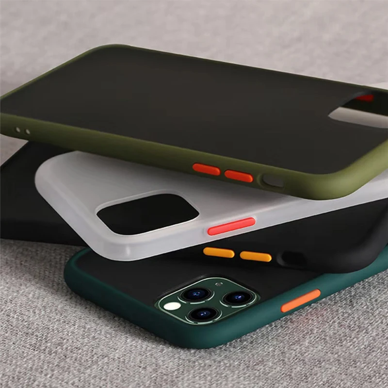 Противоударный прозрачный Гибридный Силиконовый чехол для телефона iPhone 11 Pro Max X Xr