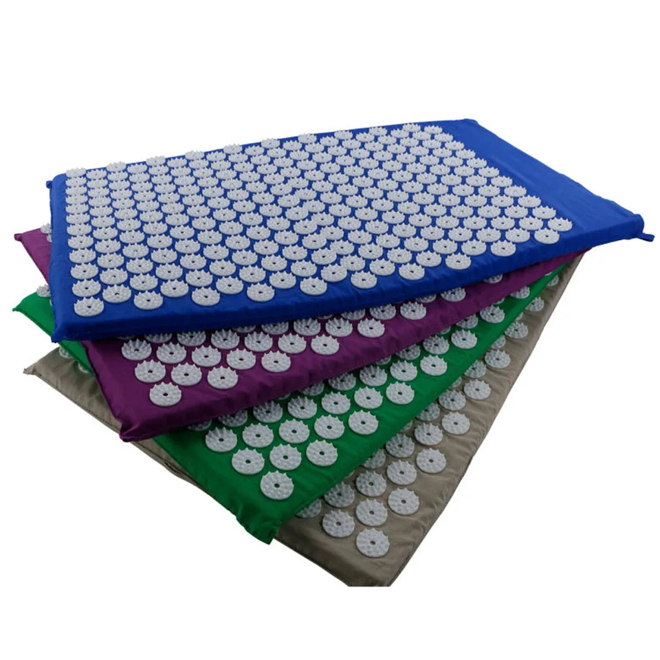 Eco Mat Acupressure Massager Natural Linen Cotton Acupuncture Mats