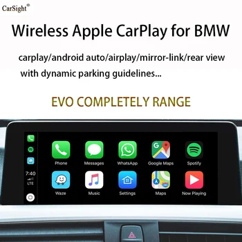 

Wireless Vehicle Android Auto Mirror Link CarPlay Module Video Integration Interface for BMW All Series EVO System 2016-2019
