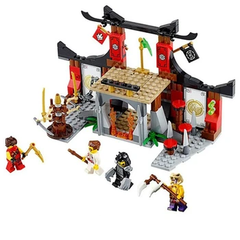 

Ninjago 10319 Duel Ninjutsu Driving Range Model Building Kits Compatible with Ninjagoes Educational Toys for Children