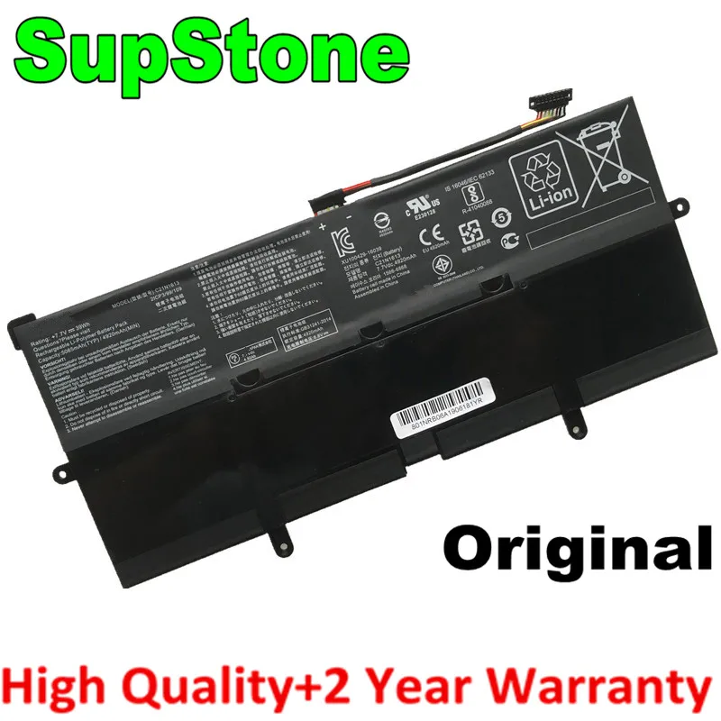 SupStone оригинальный C21N1613 Аккумулятор для ноутбука ASUS Chromebook Flip C302CA C302C 1A GU017 новый
