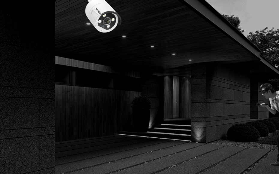 Techege 1080 P WI-FI IP Камера аудио запись на открытом воздухе Водонепроницаемый P2P Ночное видение 2.0MP Беспроводной проводное движение обнаружения приложение пульт дистанционного управления