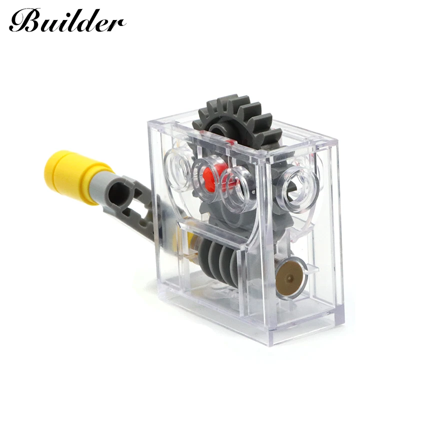 Little Builder DIY Gearbox Set - 2-Piece Building Blocks