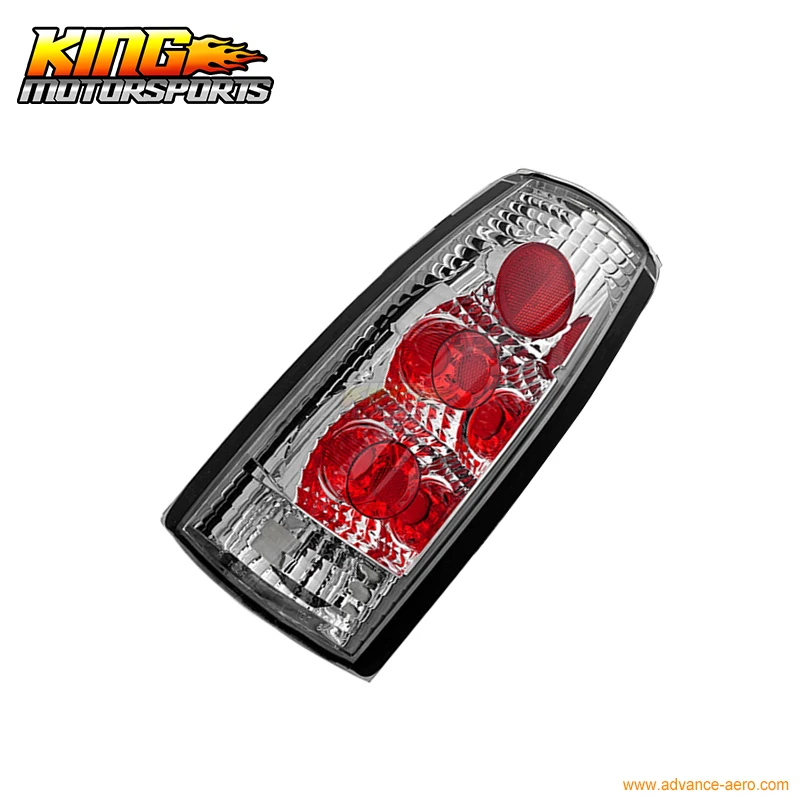 Подходит для GMC Chevy C K Suburban Yukon Escalade Altezza задние фонари хромированные прозрачные LH RH