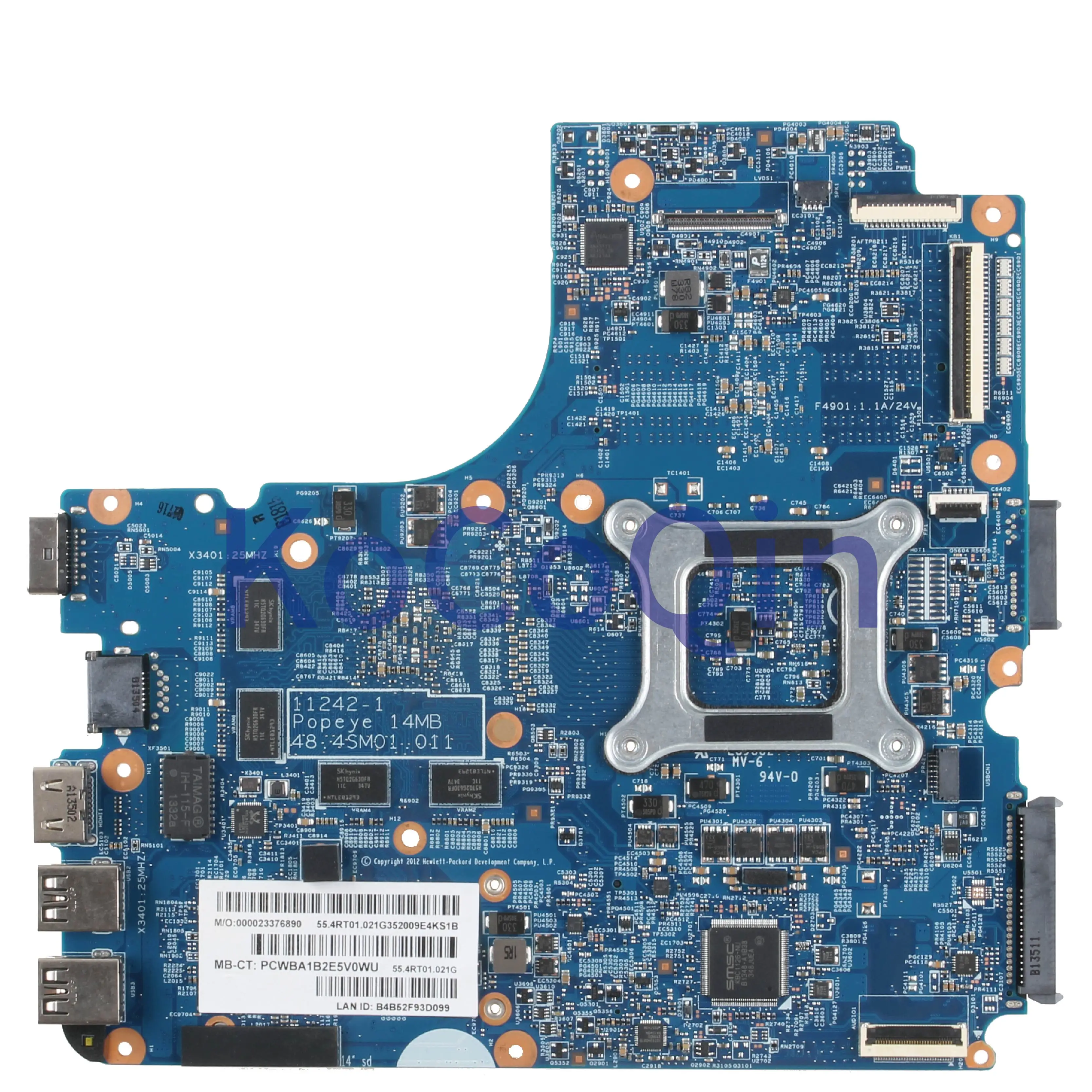 Kocoqin-placa-mãe para Computador Portátil Placa Original para hp Probook 4545s 4446 a 216 2012001 0833002 a 693102 20111 48.4sm01. 011 Placa-mãe para notebook - Imagem 3