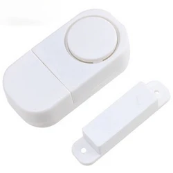 Home Alarm Wireless Remote Control Window Sensor 120dB Security Door Alarm Sensor 9V Battery Magnetic Switch Anti Theft Alarm