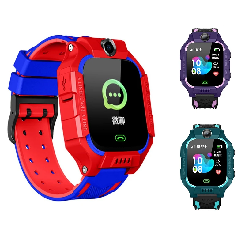 Smart Watch Press Screen Two-Way Call SOS for 3-14 Years Boys Girls