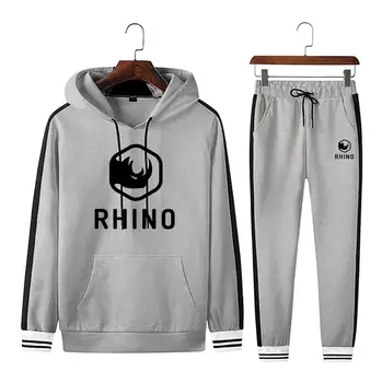 

Men Clothing Set Sportswear 2020 Autumn New Hoodies Sweatshirts Sporting Sets Men's Tracksuits Two Piece Hoodies+Pants 2pcs Sets