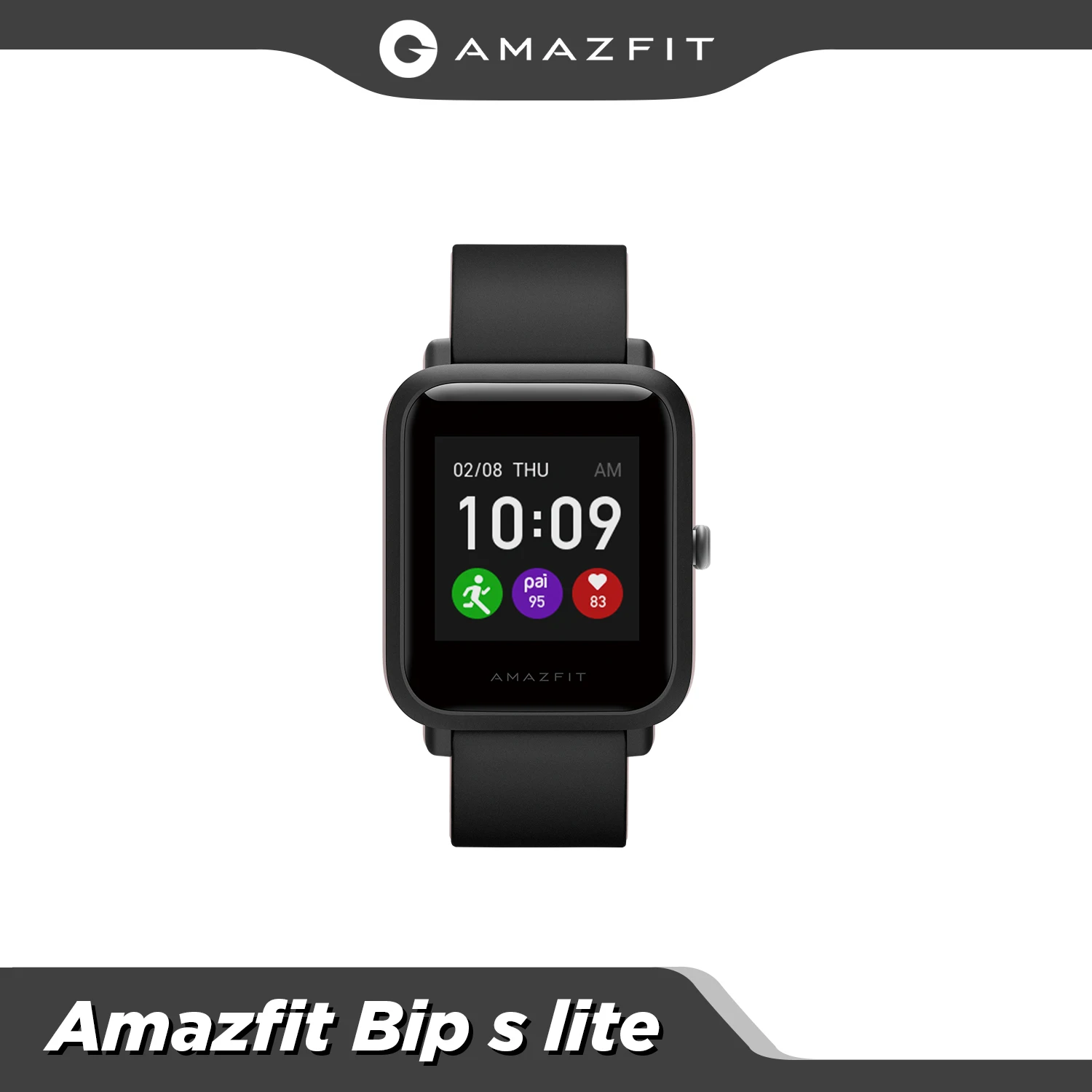 New Global Version Amazfit Bip S Lite Smartwatch 5 ATM Water Resistance Push Message Smart Push Notification 2020