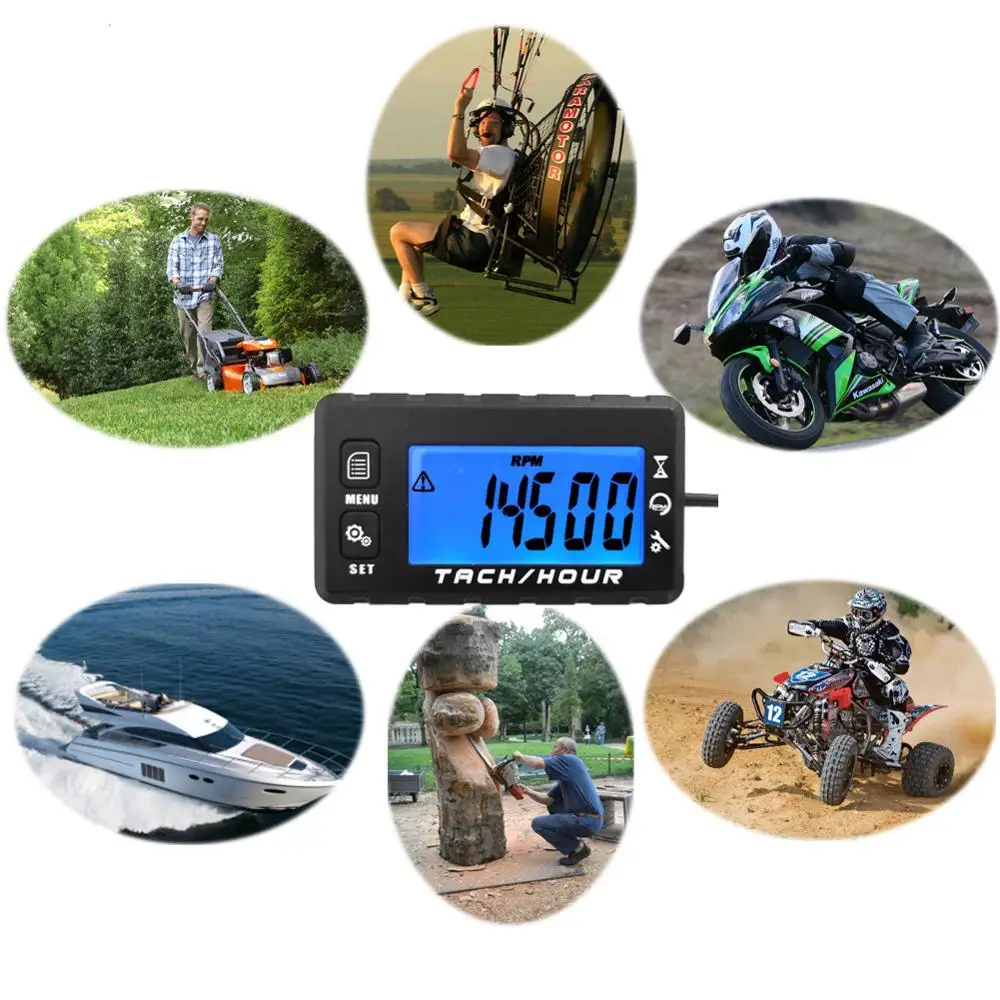 Тахометр с ЖК дисплеем для бензинового двигателя ATV UTV|Инструменты| |