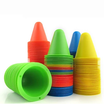 

8cm Roller skating training footmarks skates obstacles corner angle obstacles children roller skating training pile