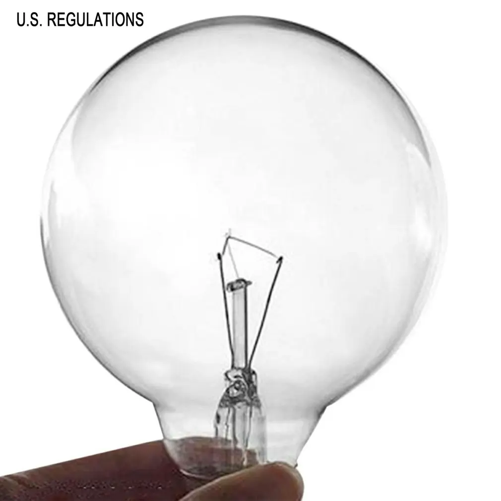 G80 Vintage Retro Edison Bulbs Light Handmade Glass Industrial Style Tungsten Bulb Pendant Lamps Lighting US/EU Plug - Цена: 