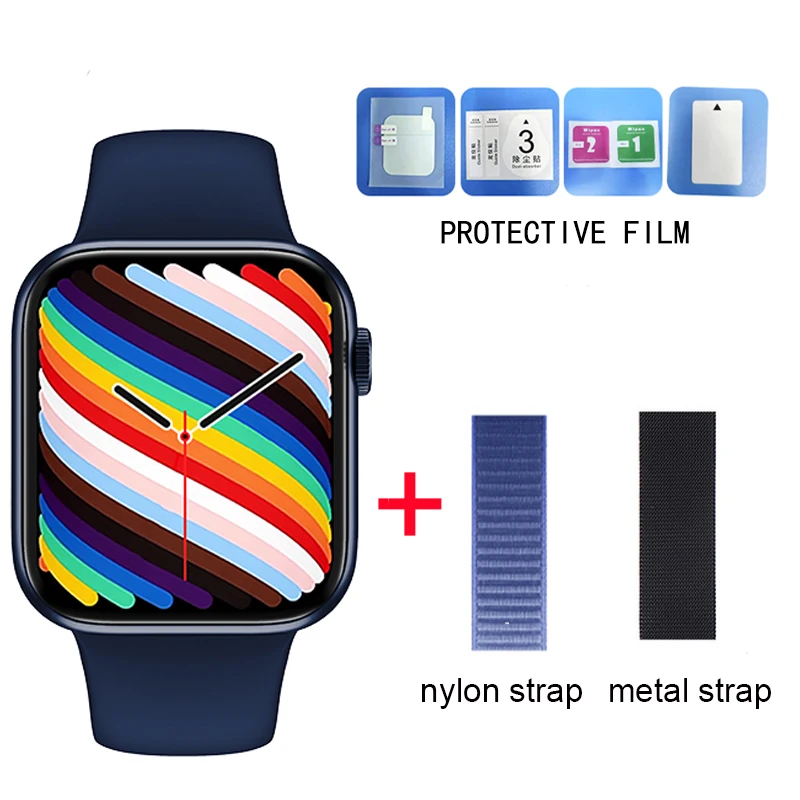 Smart Watch HW56 plus Wireless Charging Heart Rate Monitor Make Call Women Men Smartwatch Running Band pk iwo 13 W46 HW22 HW57 