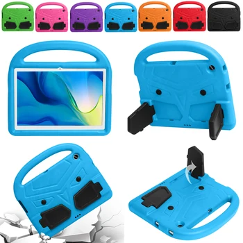 

For Huawei MediaPad T3 9.6 Inch Kids Tablet Foam EVA Handle Bracket Case Cover Children Rugged Soft Shockproof Protective Shell