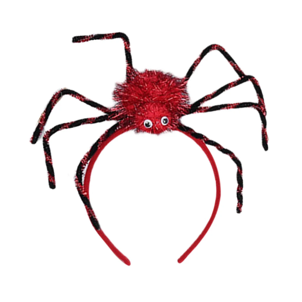 

Colorful Spider Headbands For Teens Halloween Costume Accessories Novelty Insect Hair Bands Children Dress Up Party Supplies 830