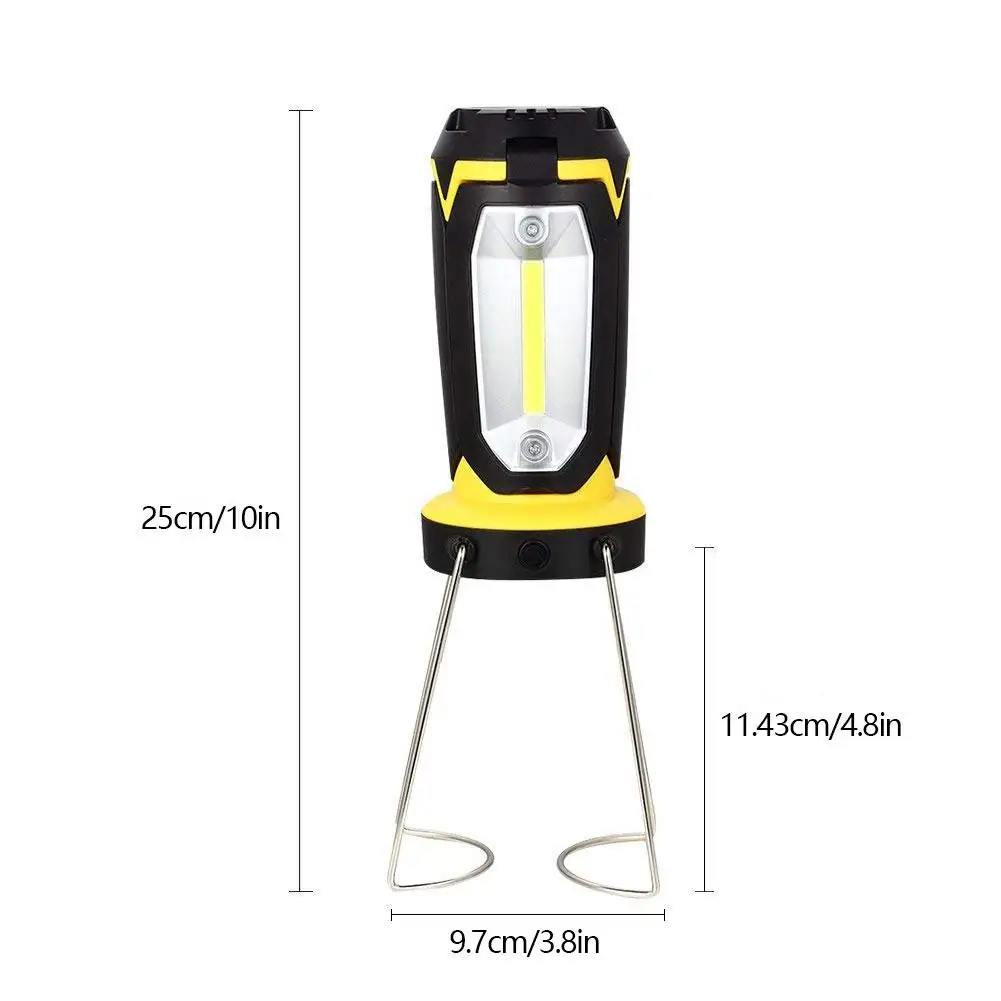 Outdoor Multi-functional LED Tool Lamp COB Flashlight USB Charging Hook Car Overhaul Lamp For Car Maintenance Camping