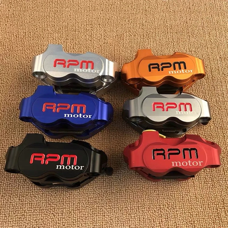 

Motorcycle Rpm Brake Caliper Brake Pump 82mm Mounting 4 Piston Radial For Yamaha Kawasaki Scooter Rsz Jog Force Dirt Bike Modify
