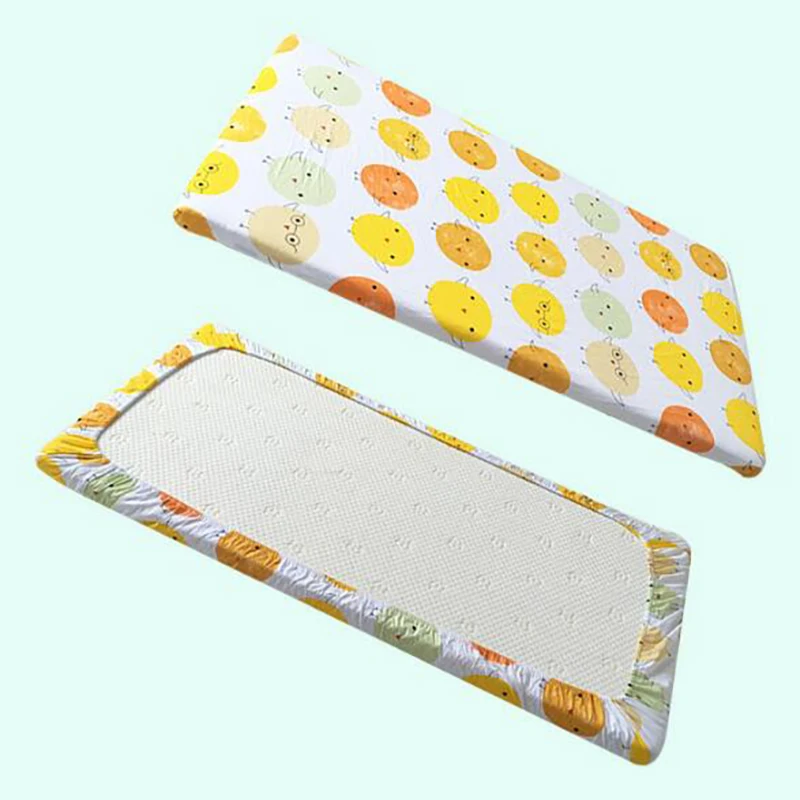Baby Bedding Crib Mattress Cover Cot Bed Sheet Infant Toddler bed Decor 70*130cm Bedclothes Cotton Printing