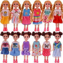 Vêtements de poupée Kelly pour filles de 14cm, robe à la mode, tenue confortable décontractée, 12 14cm/5 pouces, poupée de notre génération, meilleurs jouets pour filles