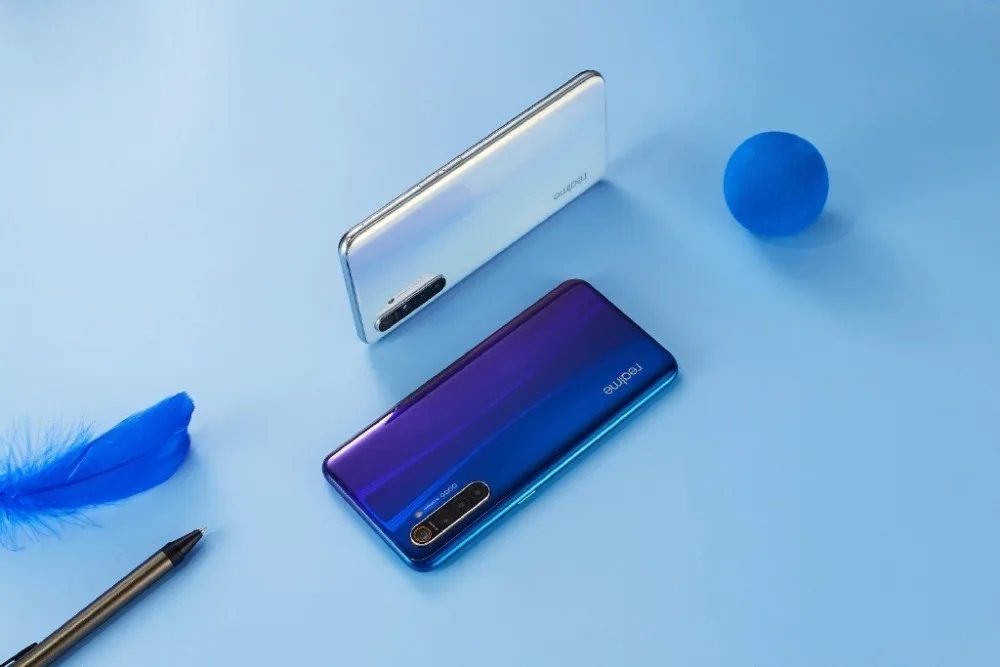 Новая модель Oppo Realme X2 мобильный телефон Snapdragon 730 6," 2340X1080 64.0MP+ 32.0MP экран Fingrprint NFC 8 Гб 128G