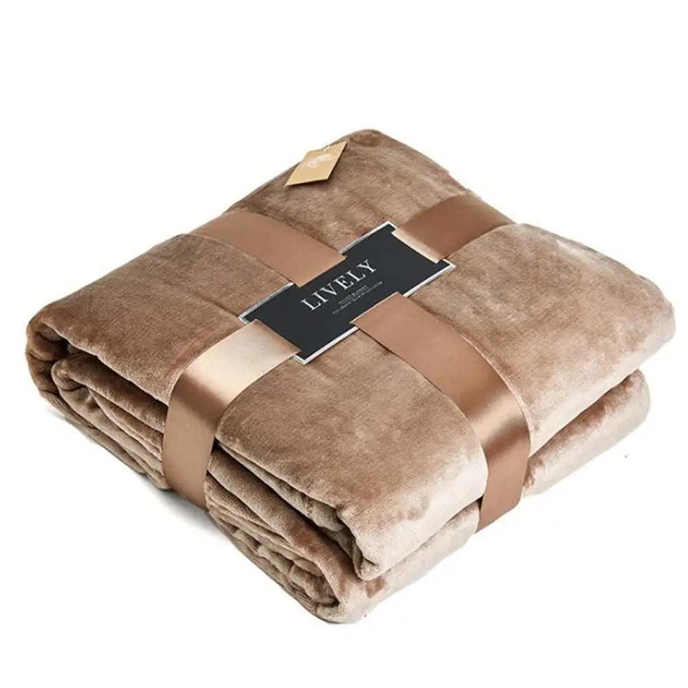 

Bedding Outlet Soft Warm Flannel Throw Blanket Winter Sheet Bedspread Sofa Nap Leisure Blanket Travel Fleece Blankets Gift