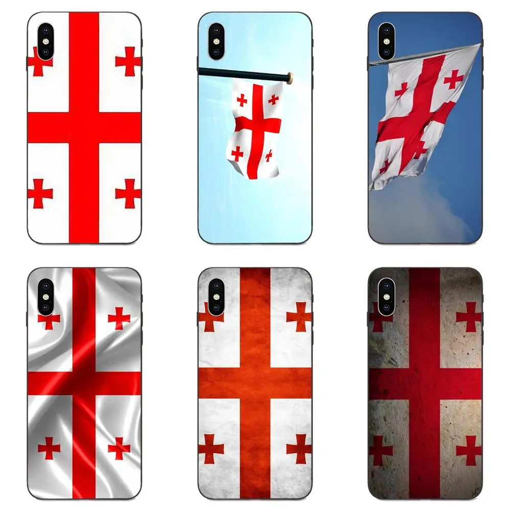 Для Apple IPhone X XS Max XR 4 4S 5 5S SE 6 S 7 8 Plus TPU художественный чехол Флаг