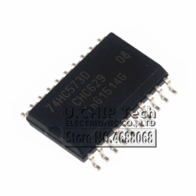 100 шт./лот Новинка 74HC573D 74HC573 SN74HC573DWR SOP20-7.2mm Logic IC