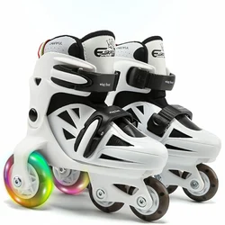 Kids Children Lovely Stable Balance Slalom Parallel  Ice Skate Roller UNBreak Shoes Adjustable Washable Fall Prevention Patines