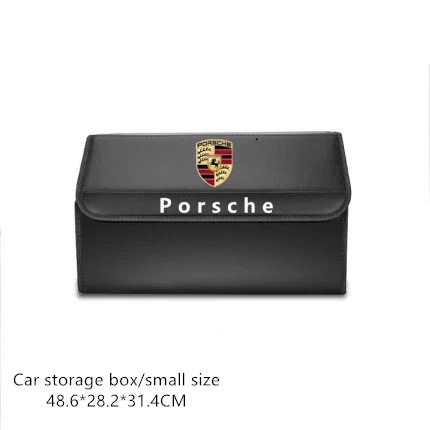 Автомобильный багажник, коробка для хранения, складные коробки для Porsche Cayenne Macan Panamera Cayman, отсек для хранения - Цвет: small size