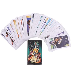 Eight Coins Tattoo Tarot Cards Oracle Prophecy Divination Deck Party Board Game Tarot Deck Board Game Cards 78PCS