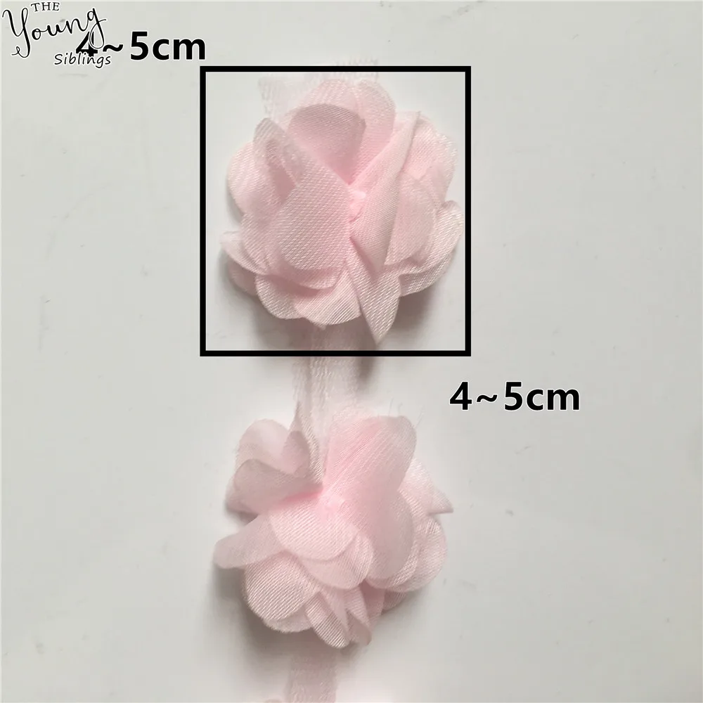 YL1570 Многоцветный 3D цветок шифоновый кружевной цветок украшения DIY аксессуары для одежды товары для рукоделия свадебное платье кружевная ткань 10 ярдов - Цвет: YL1570