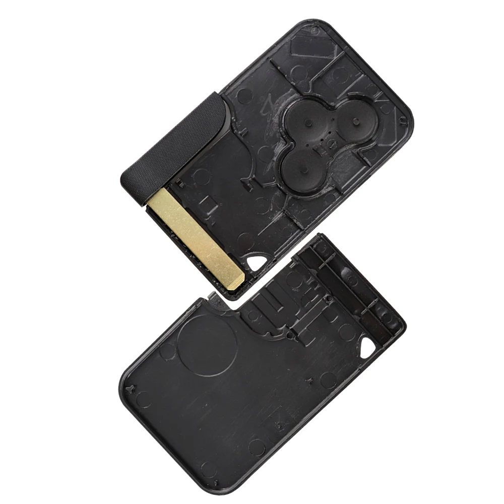 KeyforkessCar Key Fob Shell con chiave piccola 3 pulsanti Smart Card per Renault Clio Logan Megane 2 3 Koleos Scenic Card Case 15 KeyforkessCar Key Fob Shell con chiave piccola 3 pulsanti Smart Card per Renault Clio Logan Megane 2 3 Koleos Scenic Card Case - H66ca7b3007c34e94925835dfb879ec140