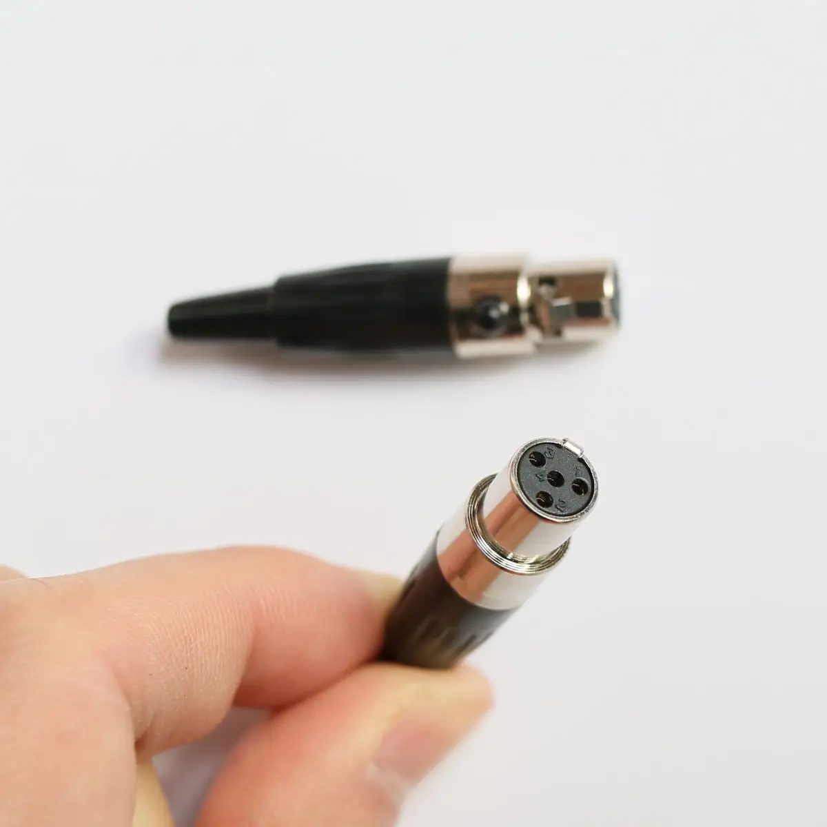 Substituíveis Faça Você Mesmo Solda Peças de Reposição Ta4f Mini 4pin Xlr Conector para Shure ev Mipro Clip-on Fone de Ouvido Microfones Peças - Image 5