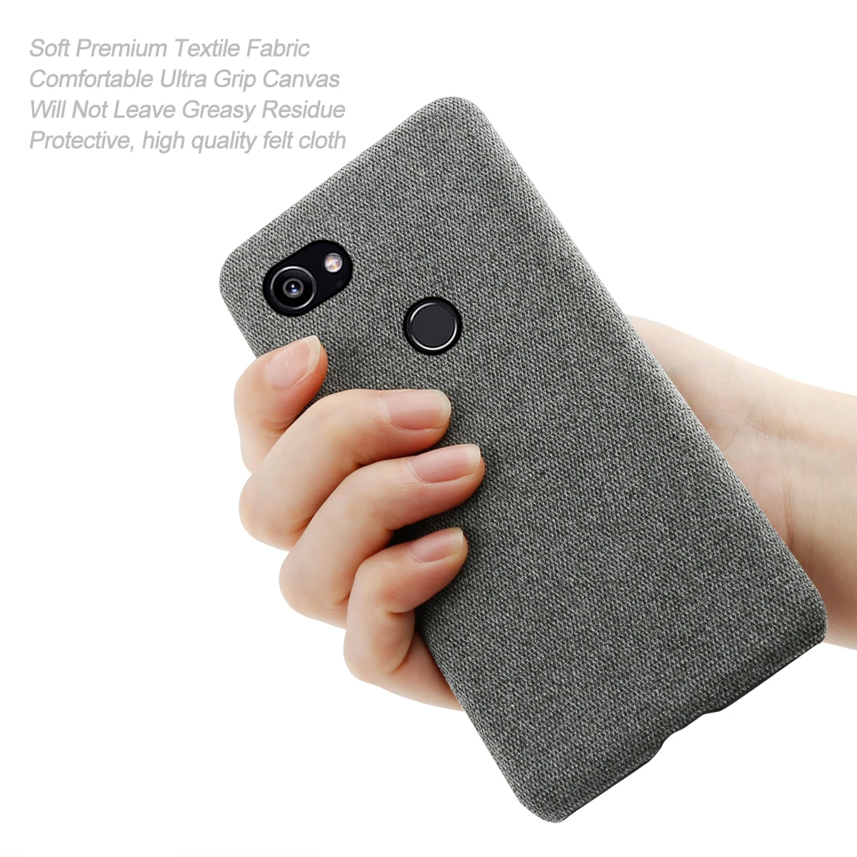 Для Google Pixel 3 3 XL 2 2 XL чехол Ретро тканые ткани против царапин тонкий ПК Жесткий Чехол для Google Pixel 3A 3A XL 4 XL чехол